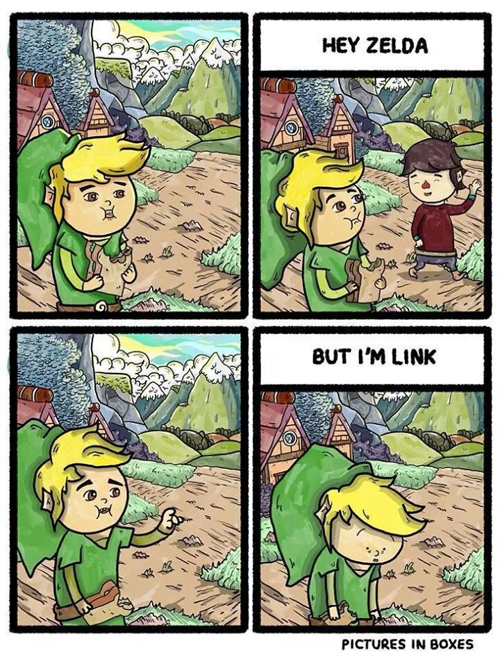 Sad Link. - meme