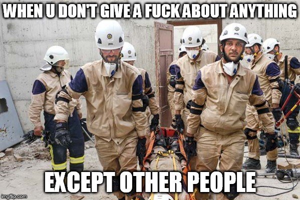 White Helmets AF - meme