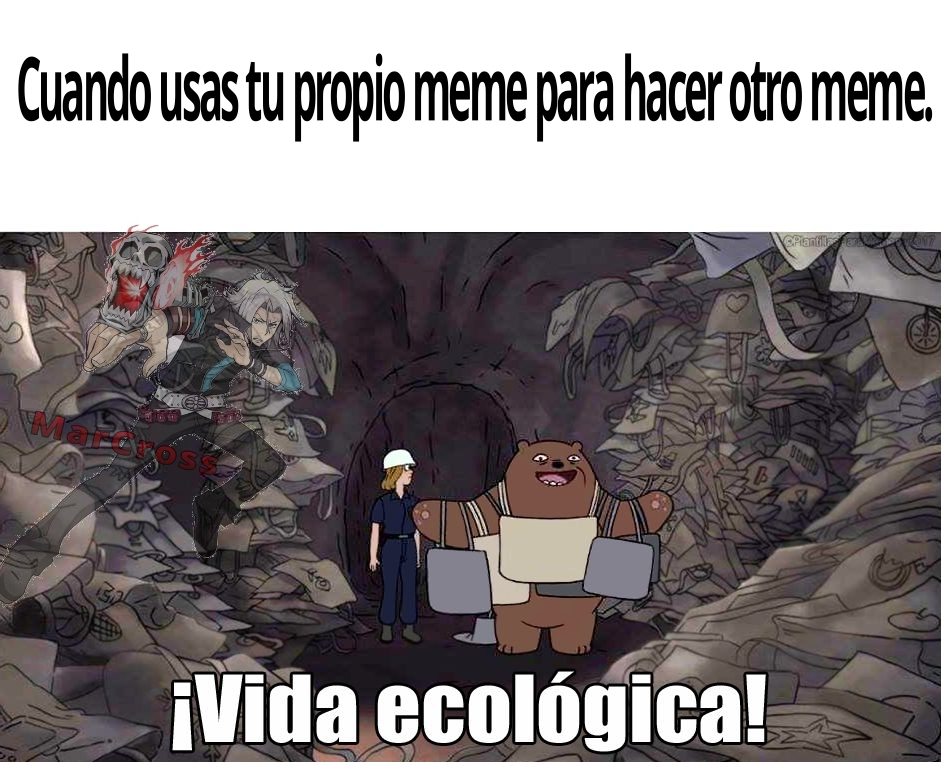 Vida ecológica - meme