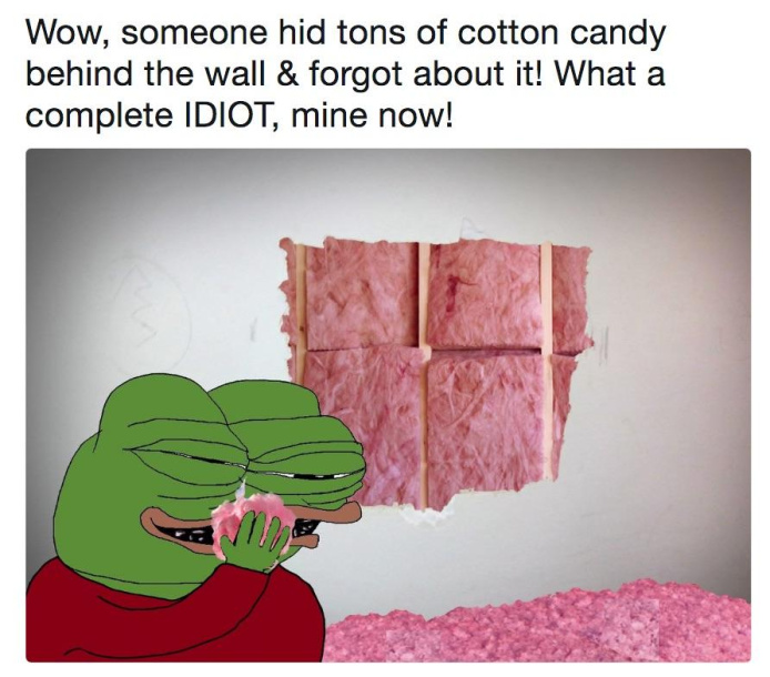 dongs in a candy - meme