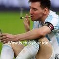 Messi depois do jogo da Arábia saudita