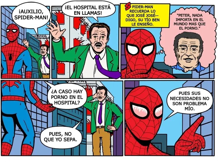 Spiderman virgo - meme