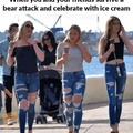 Epic heroines epically walk away in epic slow-mo