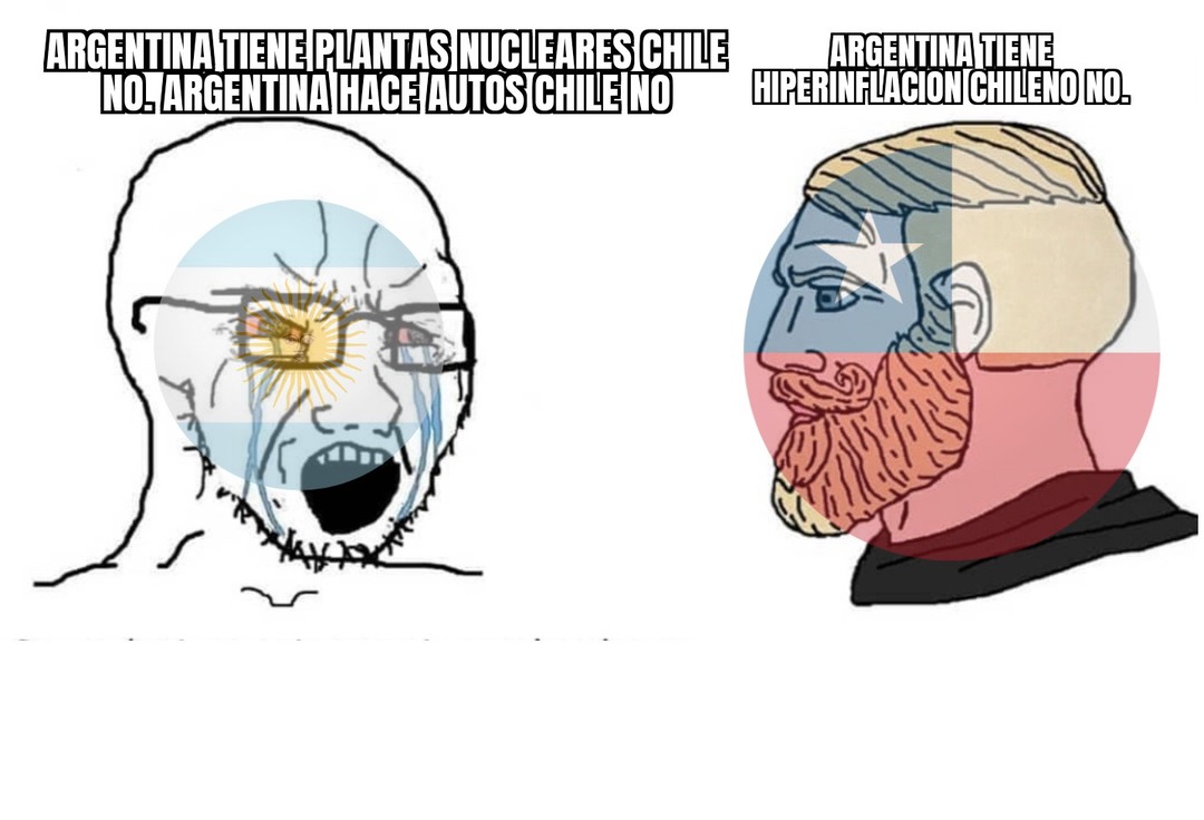 pero no lo  exportan  los d0wn   como sera de basura sus productos - meme