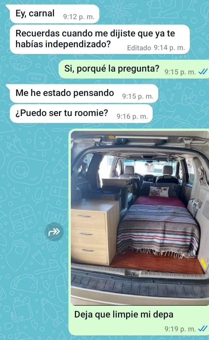 Roomie de coche? - meme