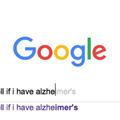 How can I tell if I have alzheimer's