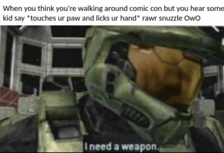 A big weapon - meme