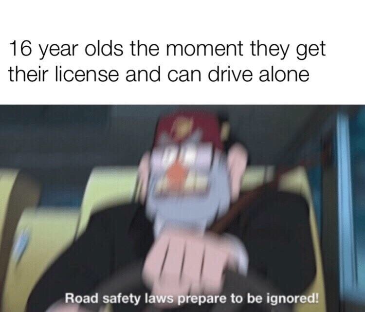 Best have seat belts on - meme