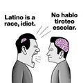 Mi papá es blanco, pero los gringos creen que los latinos no pueden ser ni blancos ni negros ni asiáticos.