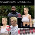 Kanye got himself his own Pete Davidson