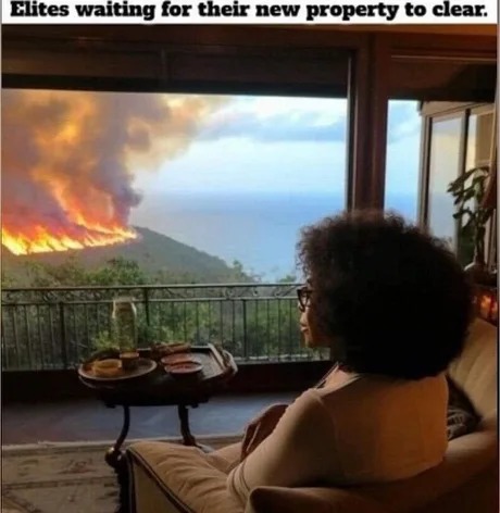 Elites waiting for their new property - meme