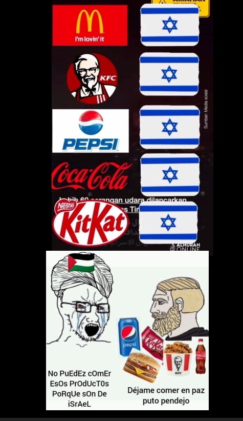 Estoy hasta la madre de Palestina - meme