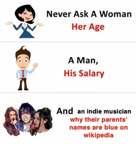 Indie musicians - meme