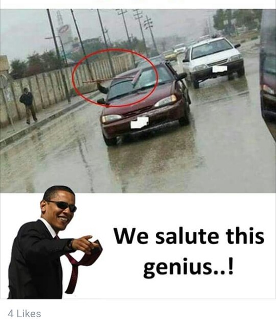 We salute this genius - meme
