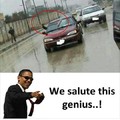 We salute this genius