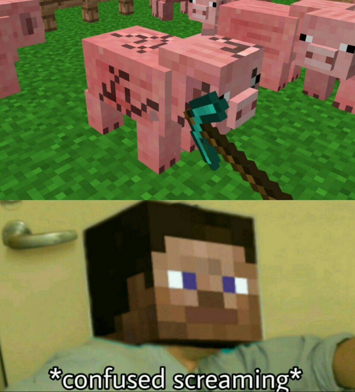 Minecraft nunca morirá - meme