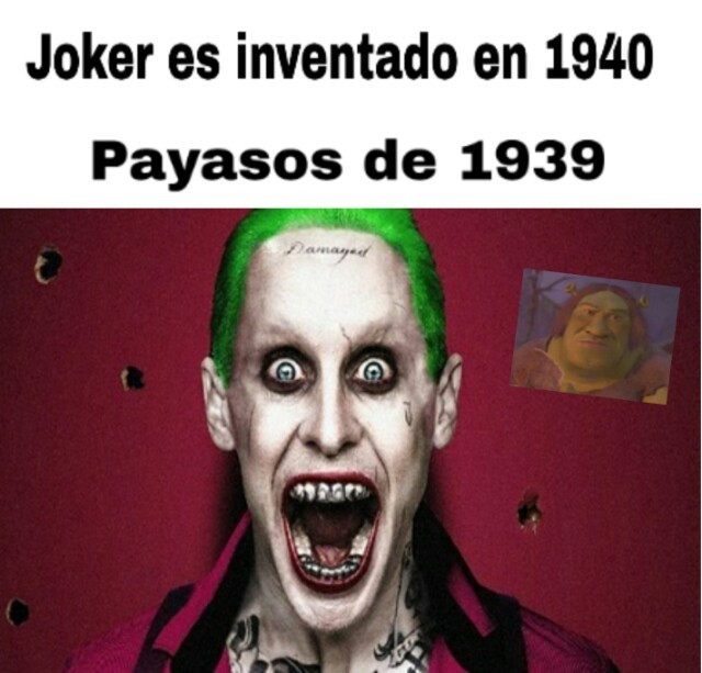 Jared Leto no es un Joker - meme