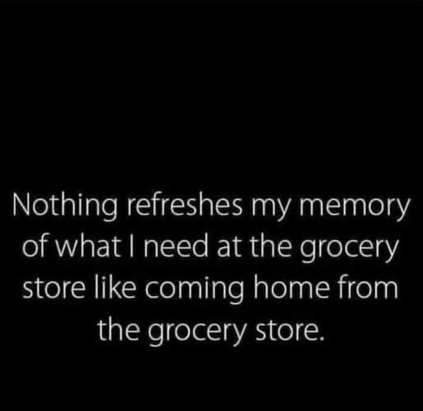 Groceries - meme