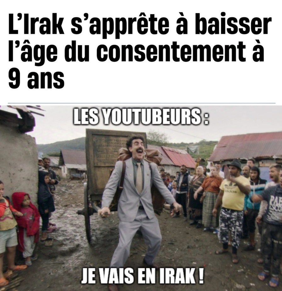 Blague à part, c'est quand même triste d'en arriver là - meme