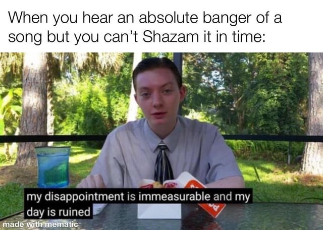 Shazam meme