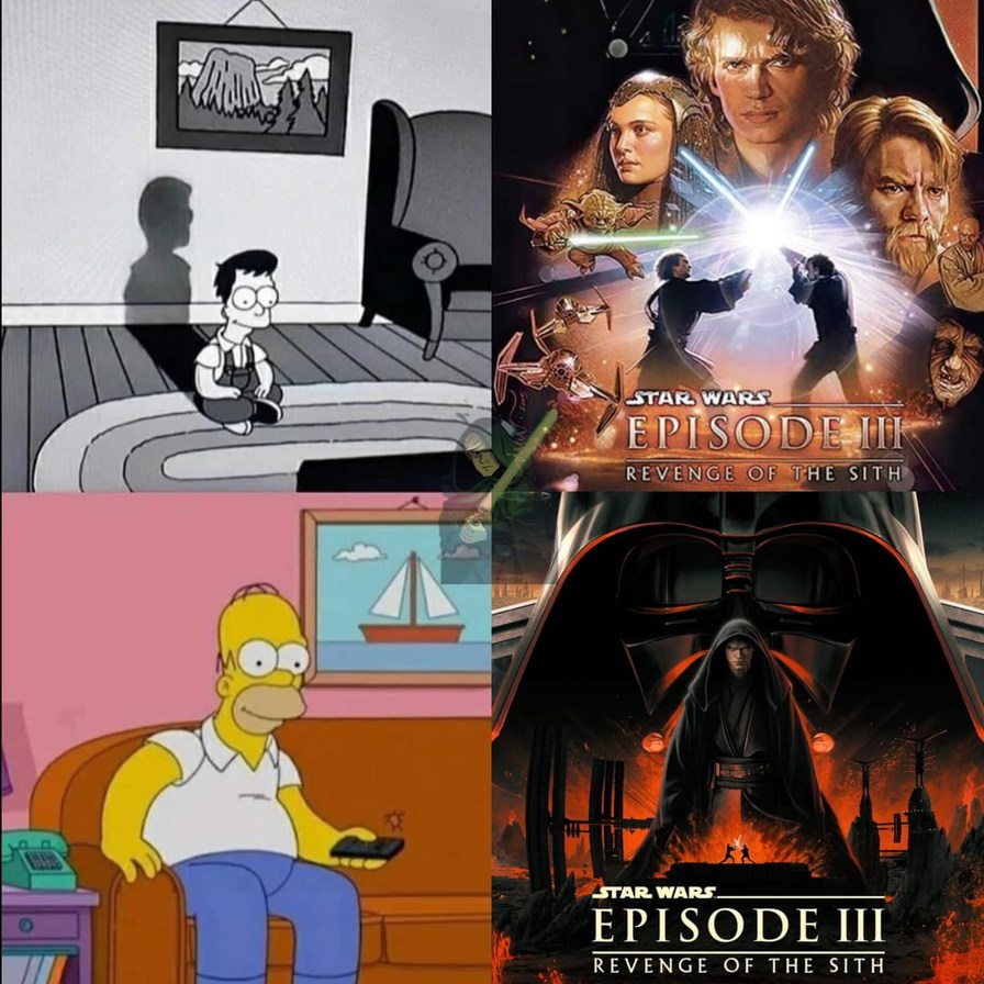 Revenge of the sith is back - meme