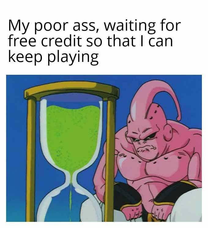 Poor and gamer - meme