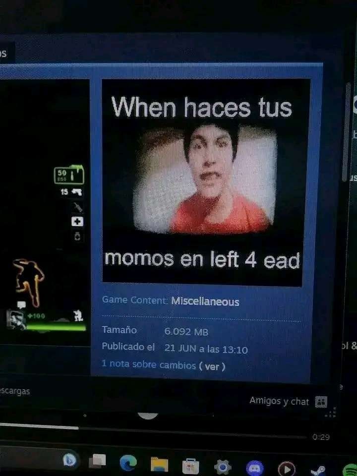 When repostear tus momos en left 4 ead - meme