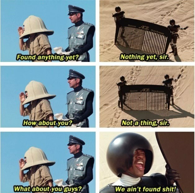 Lol, sauce is spaceballs - meme