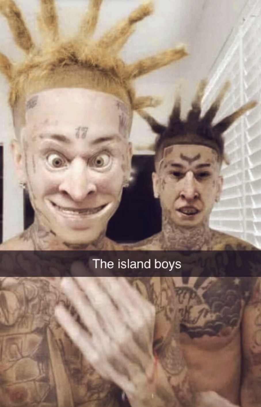 the island boys - meme