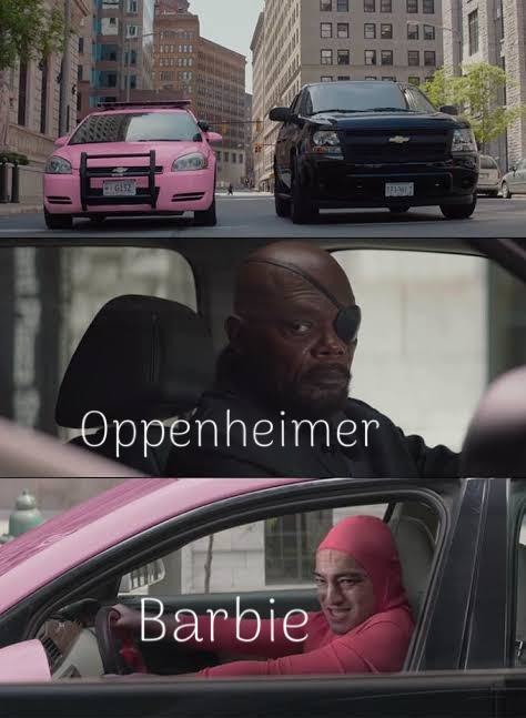oppenheimer vs barbie meme