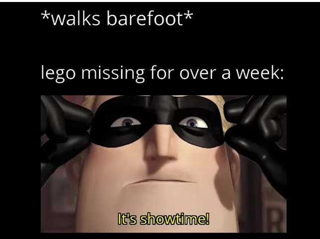 That one lost lego - meme