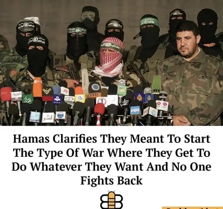 Hamas war meme