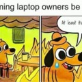 Gaming laptop meme