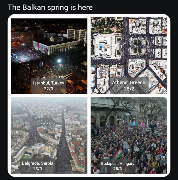 The Balkan Spring is just Eurotrip with slightly more history - meme