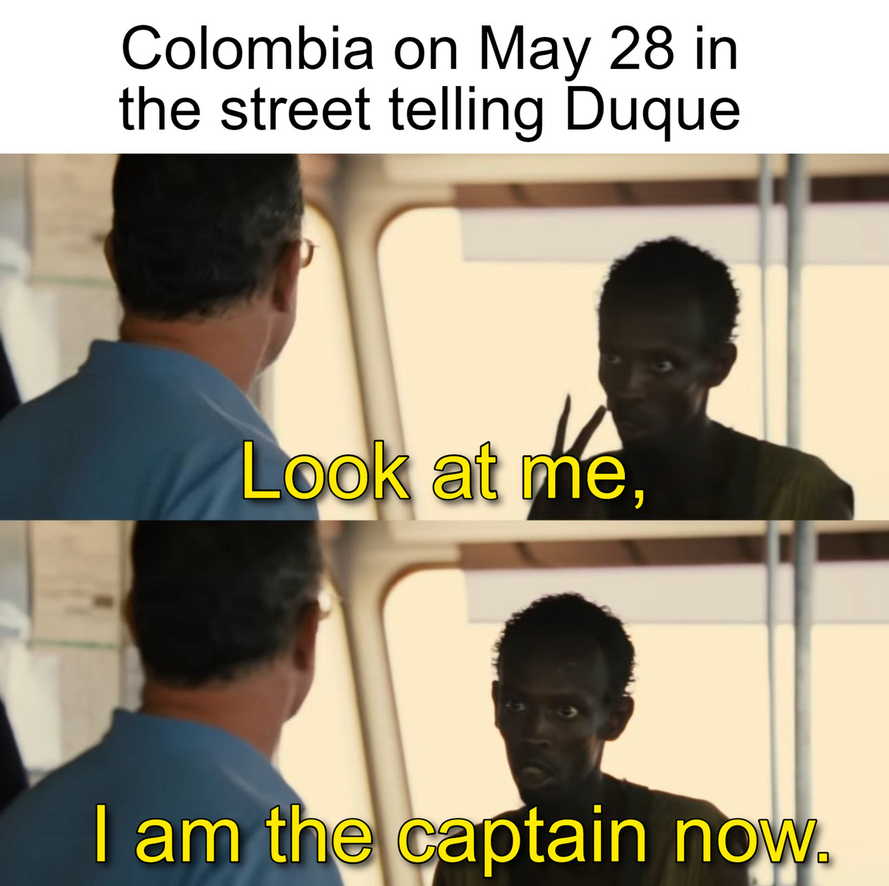 Colombia Protest - meme