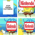 Nintendo burns paper