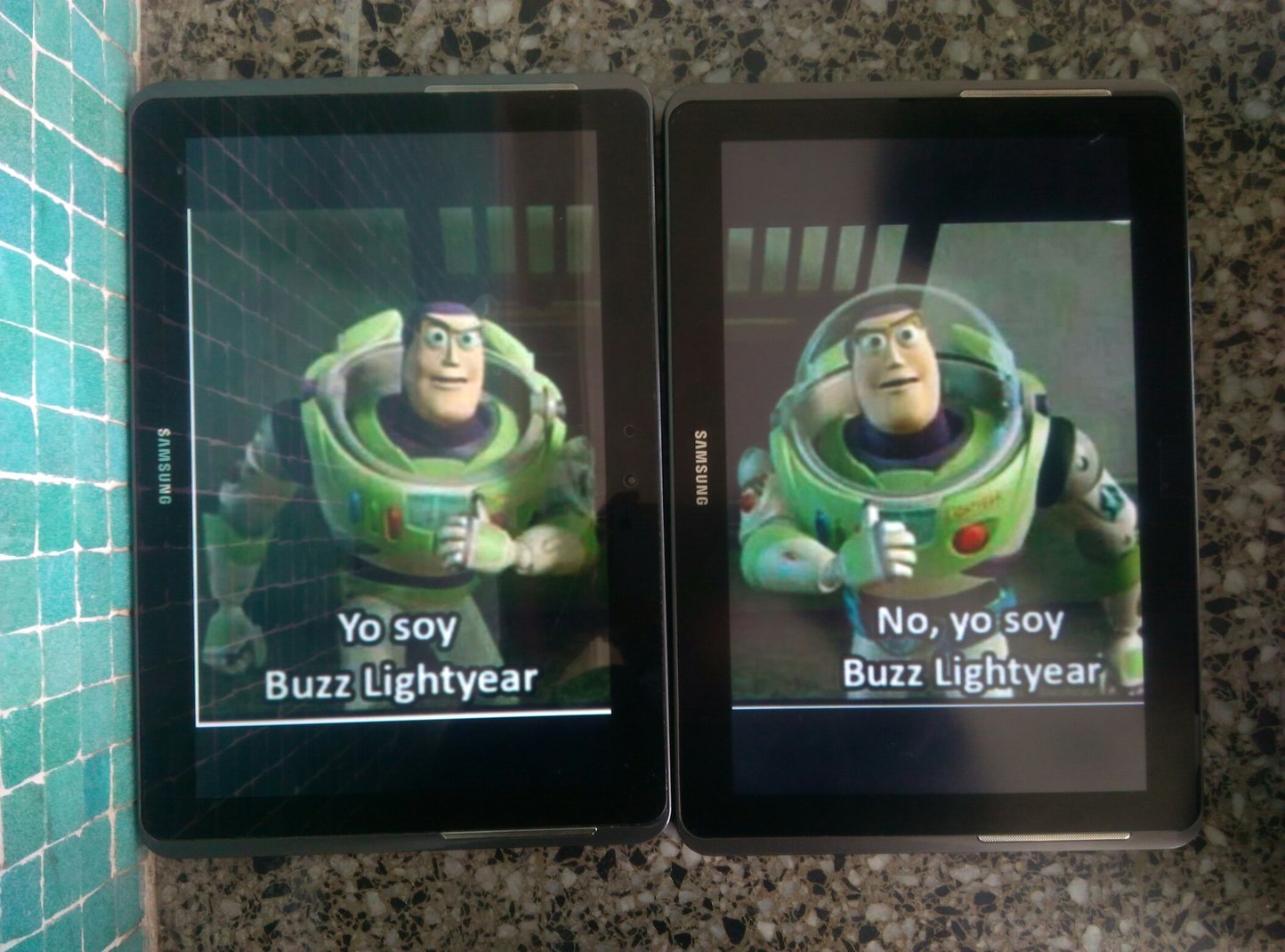 Son las mismas Tablets,mismo modelo - meme