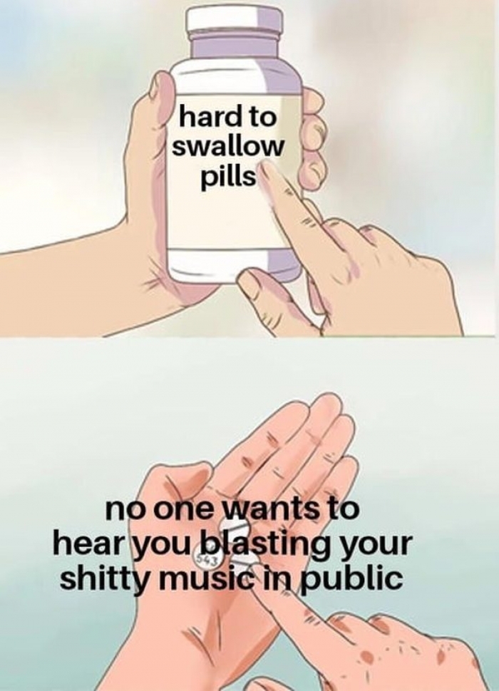 Not too hard to swallow... - meme