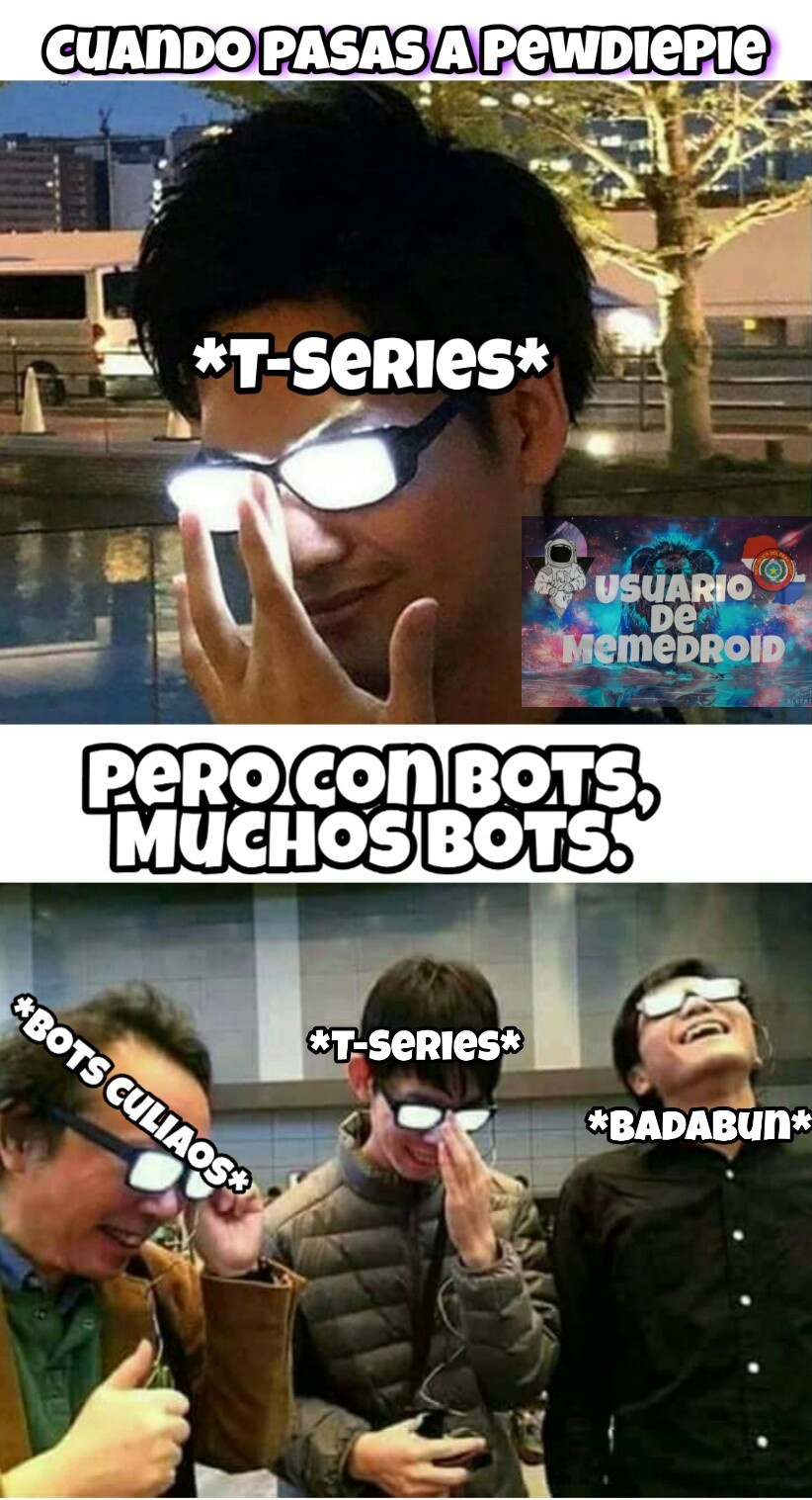 T-Series vs Badabun (Próximo Estreno) - meme