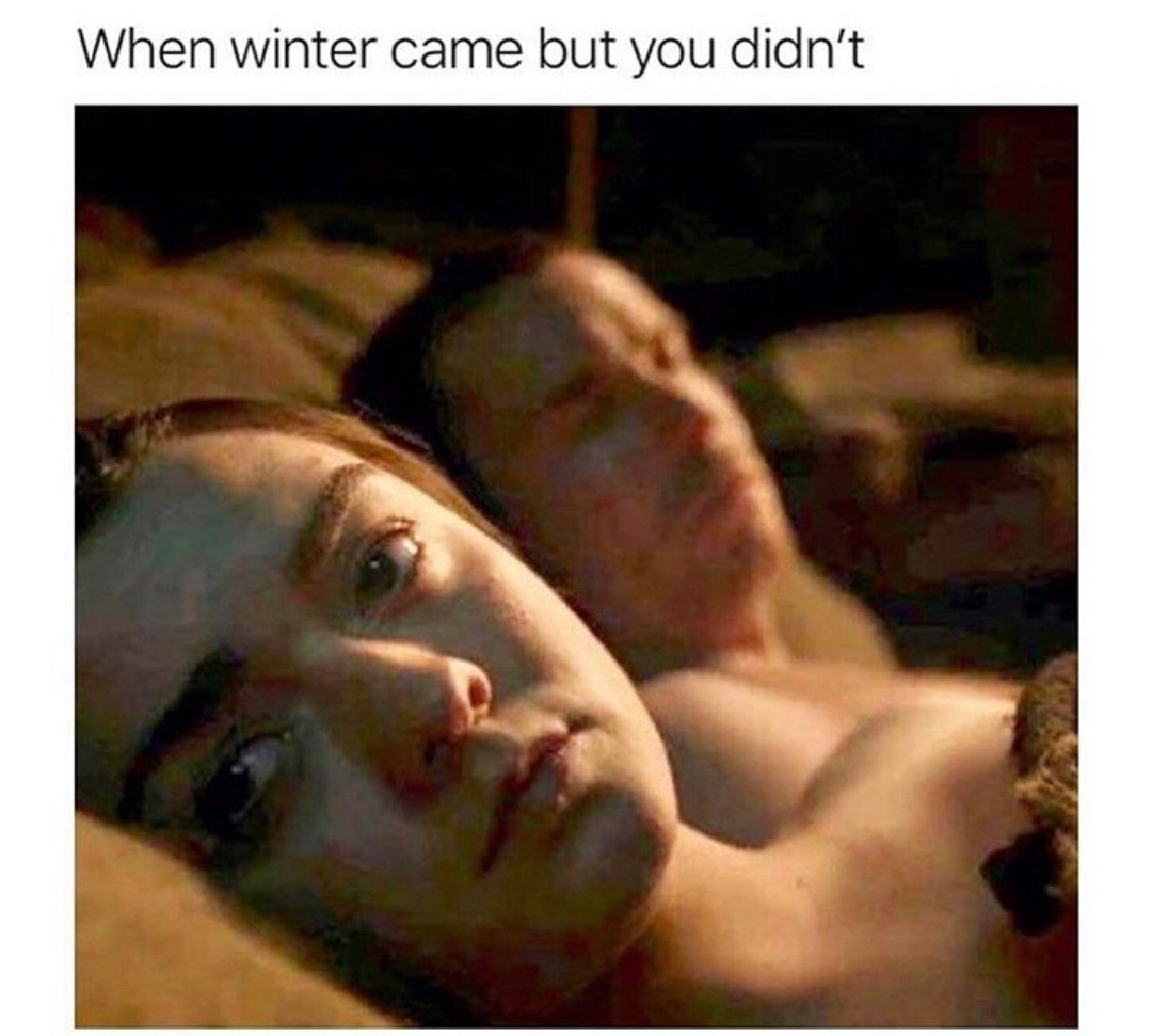 Winter is Cumming - meme