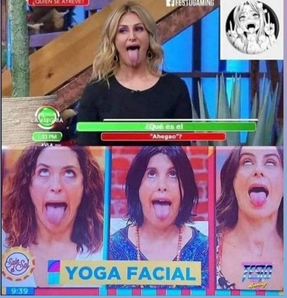 Yoga facial ( ͡° ͜ʖ ͡°) - meme