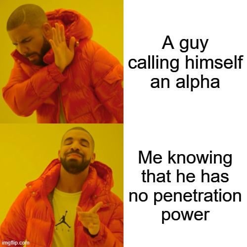 Self made alpha - meme