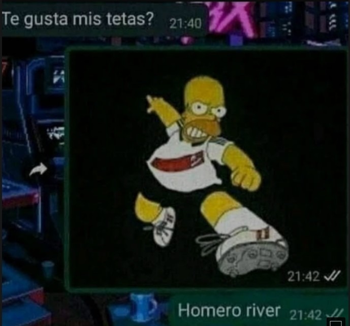 Homero River - meme