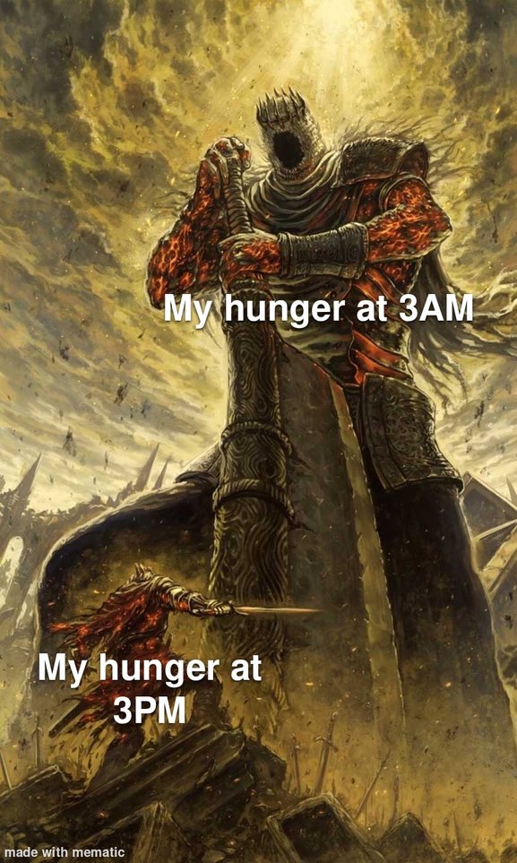 3pm is my lunch time - meme