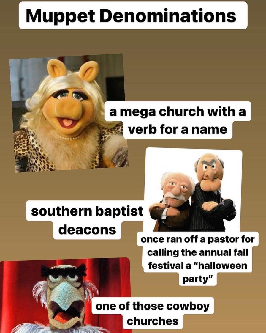 muppets in church 1 - meme