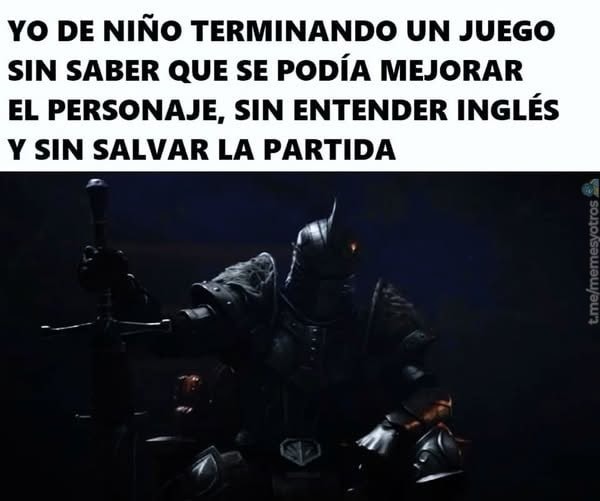 Solía ser un gran gamer - meme