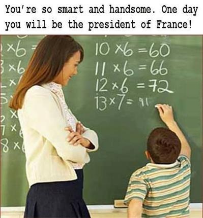 french president - meme