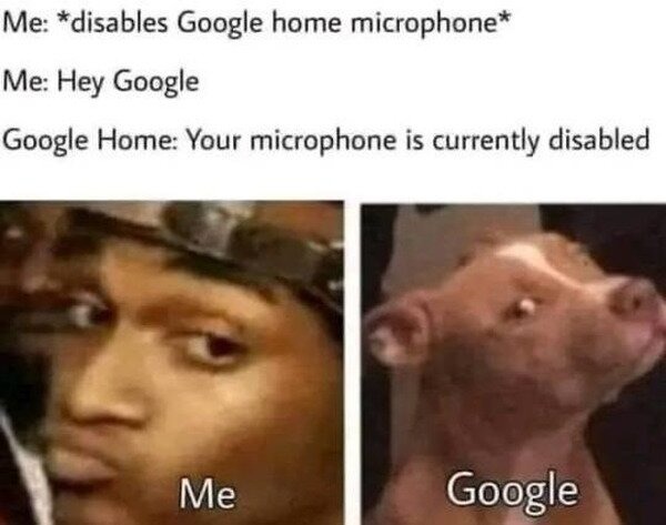 Listen but no listen xd - meme