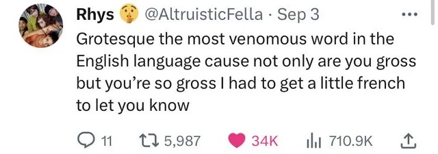grotesque - meme