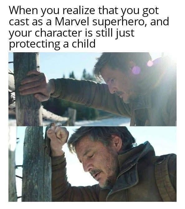 Marvel be like: protect this kid and say nothing else - meme